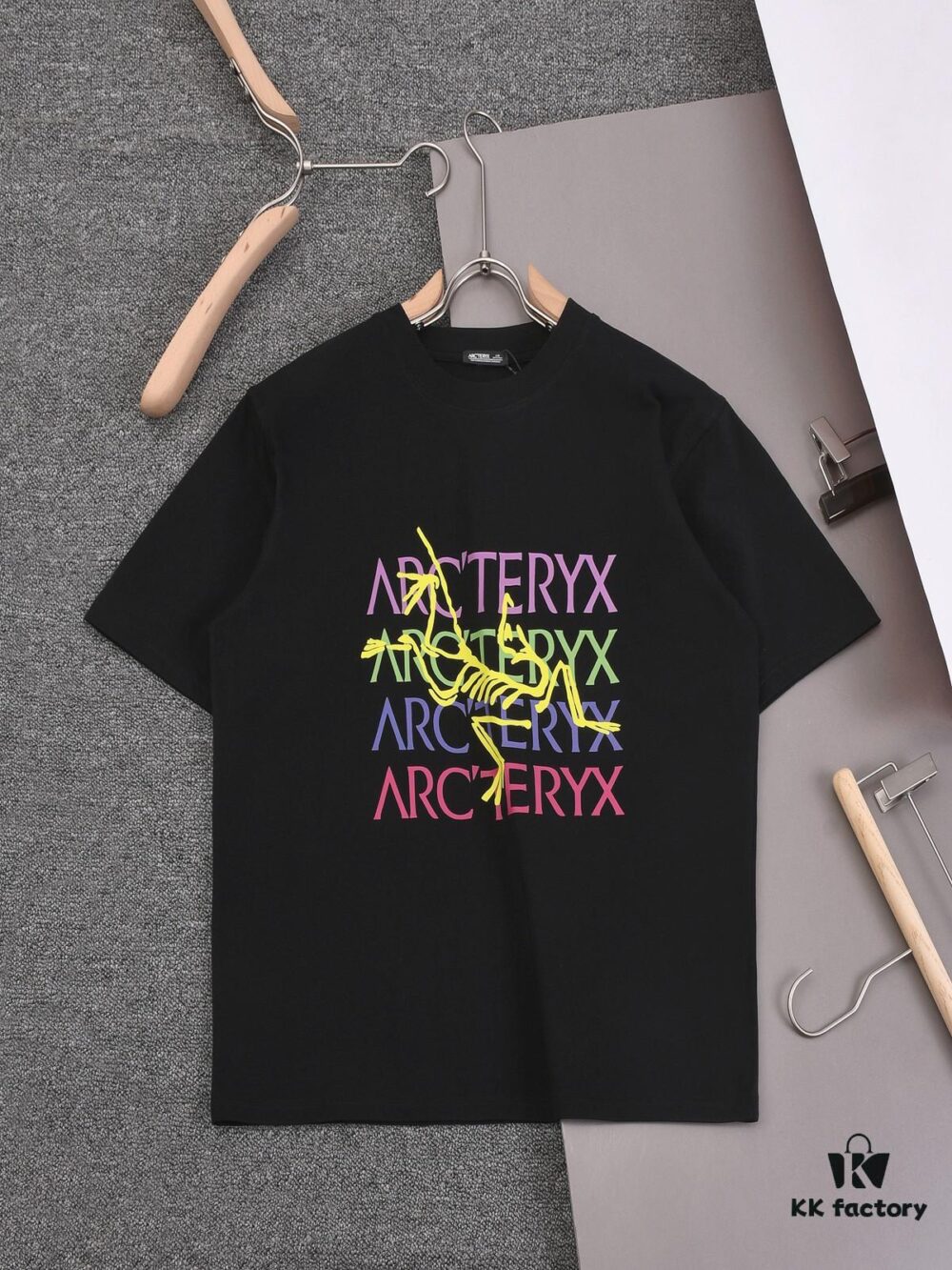6931a169ccd8ab3d7af95620 New Arrival 25S Arc'teryx Digital Print Letter T-Shirt, Premium Cotton Washed Fabric, Soft and Comfortable Unisex Loose Fit