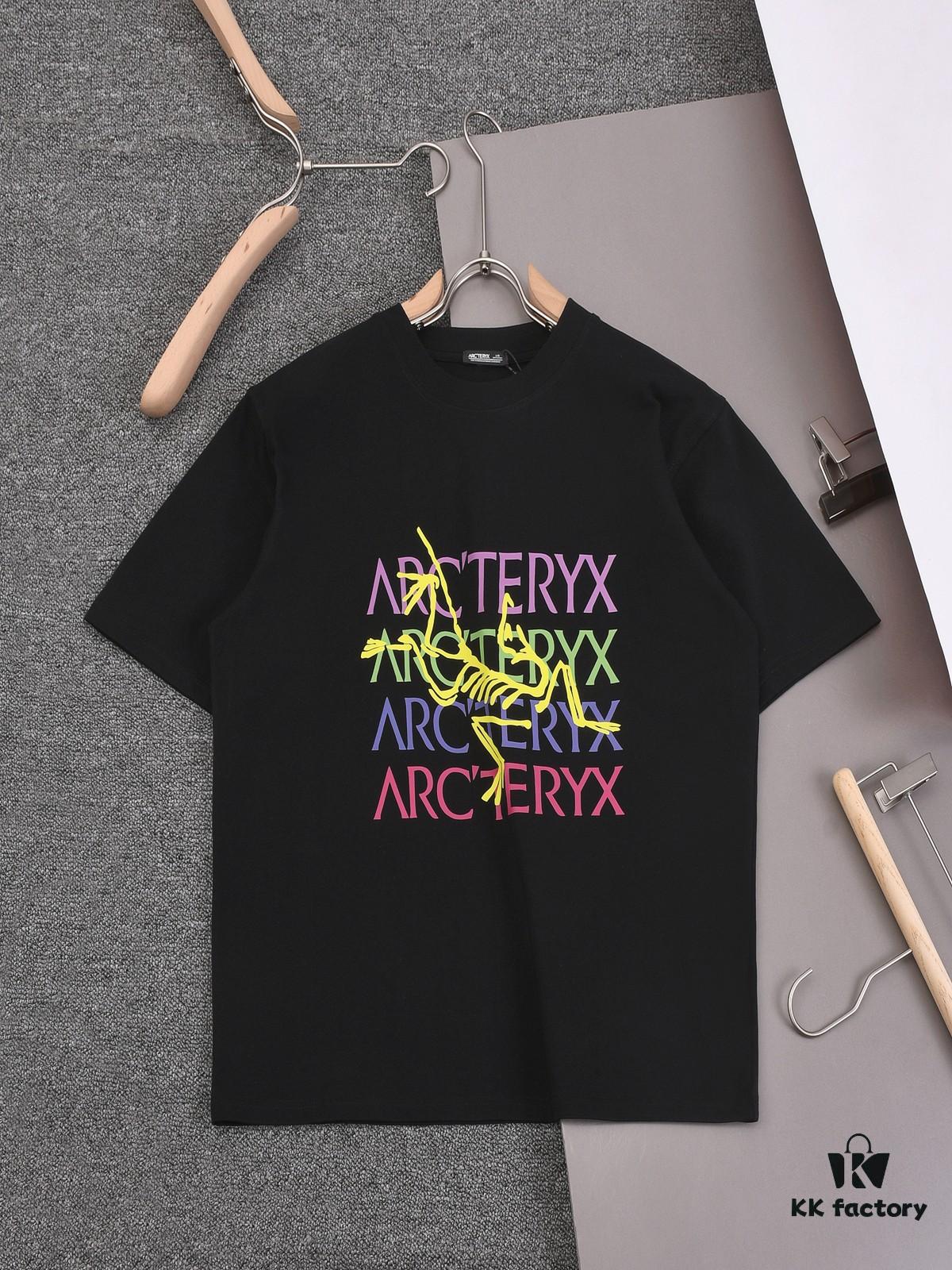 6931a169ccd8ab3d7af95620 New Arrival 25S Arc'teryx Digital Print Letter T-Shirt, Premium Cotton Washed Fabric, Soft and Comfortable Unisex Loose Fit