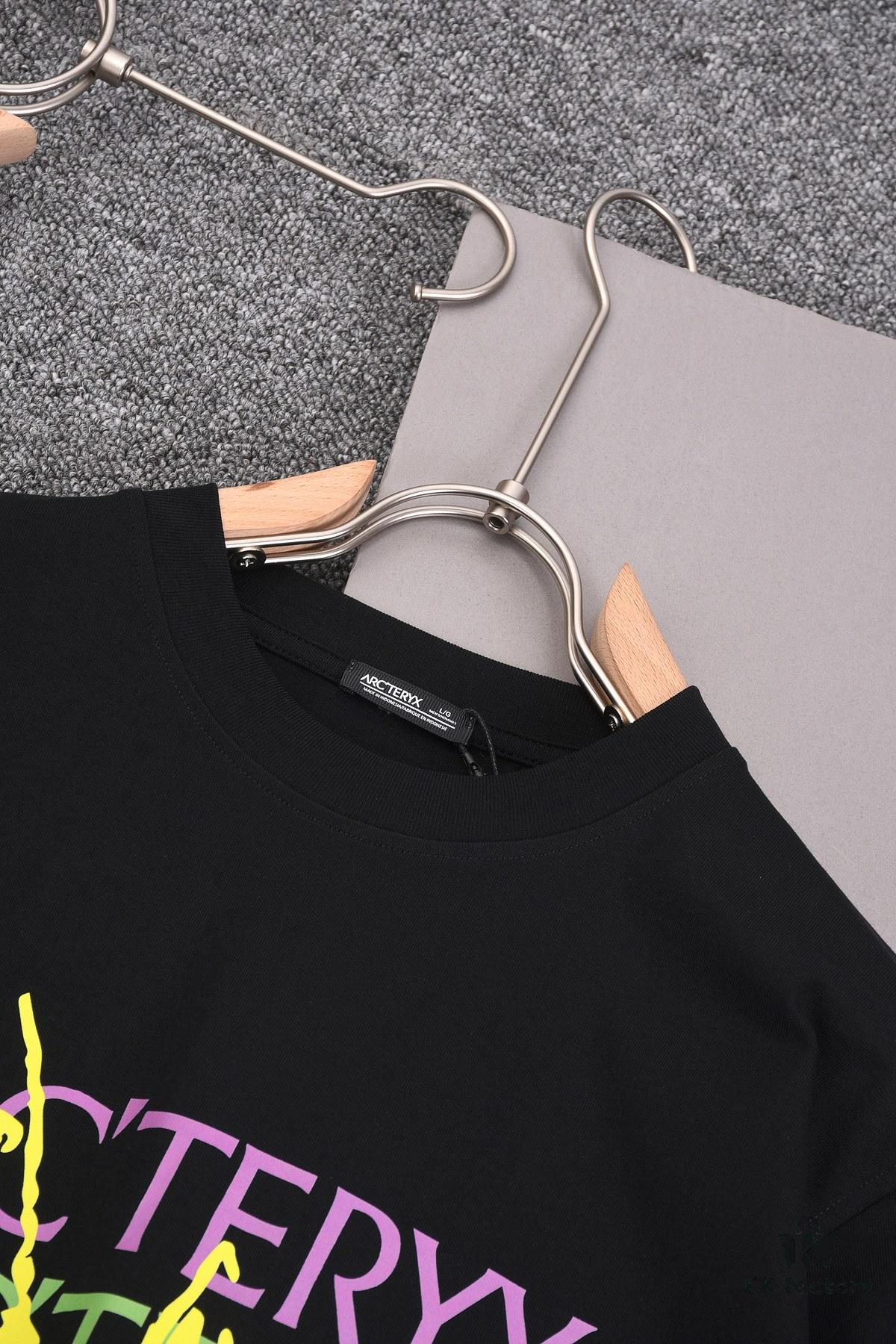 6931a169ccd8ab3d7af95621 New Arrival 25S Arc'teryx Digital Print Letter T-Shirt, Premium Cotton Washed Fabric, Soft and Comfortable Unisex Loose Fit