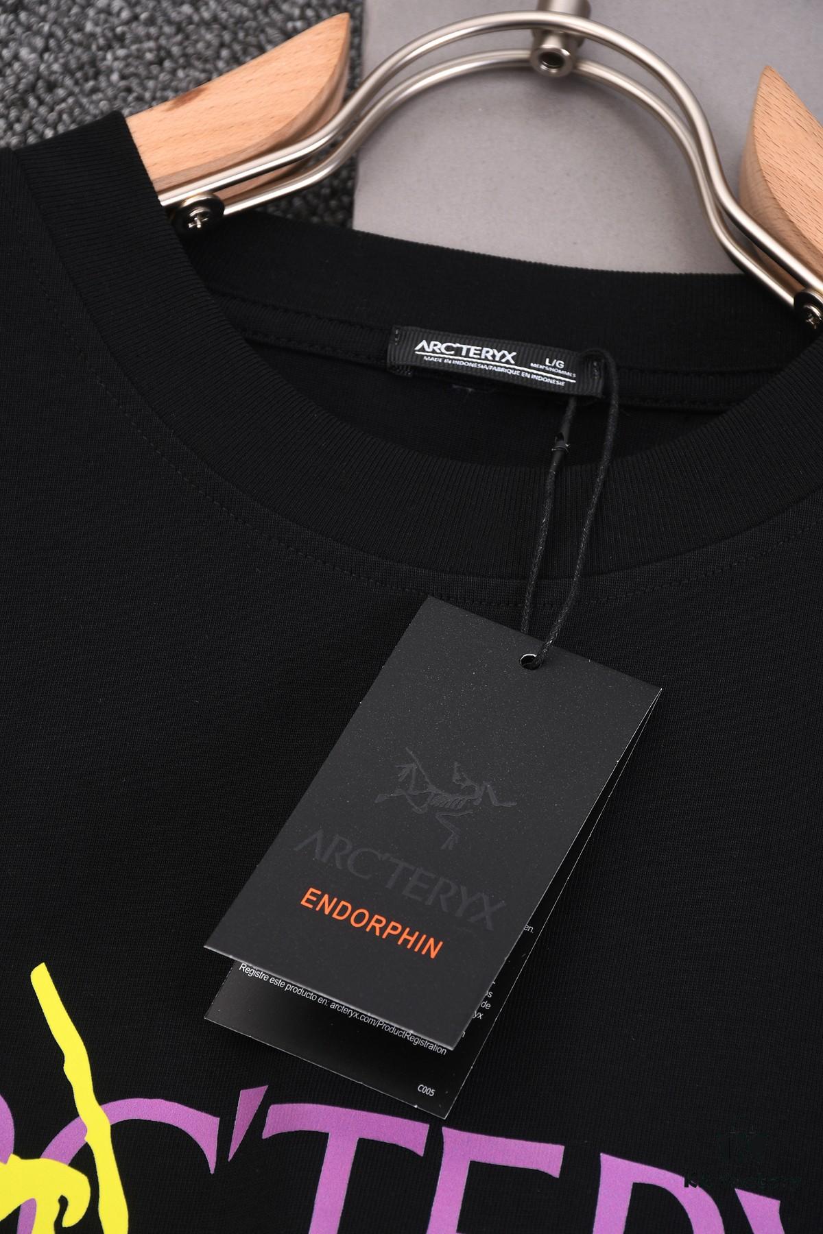 6931a169ccd8ab3d7af95626 New Arrival 25S Arc'teryx Digital Print Letter T-Shirt, Premium Cotton Washed Fabric, Soft and Comfortable Unisex Loose Fit