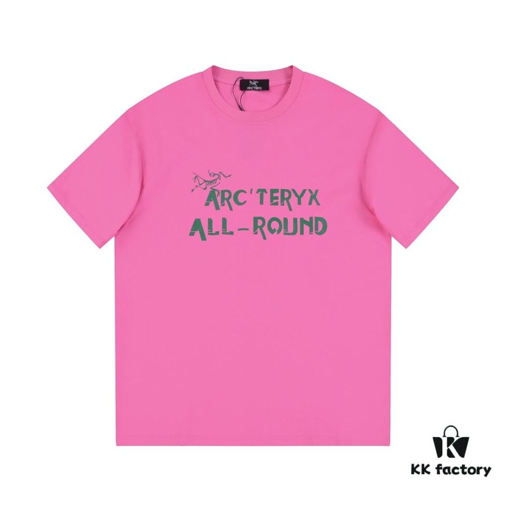 6931a169ccd8ab3d7af95629 New Arrival ARC'TERYX Short Sleeve T-Shirt, Front Chest Graffiti Bird Dual Design, 32-Single Double High GSM Washed Cotton Fabric, Shrink-Resistant and Shape-Retaining, Classic Unisex Style