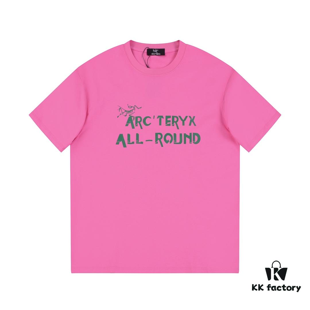 6931a169ccd8ab3d7af95629 New Arrival ARC'TERYX Short Sleeve T-Shirt, Front Chest Graffiti Bird Dual Design, 32-Single Double High GSM Washed Cotton Fabric, Shrink-Resistant and Shape-Retaining, Classic Unisex Style
