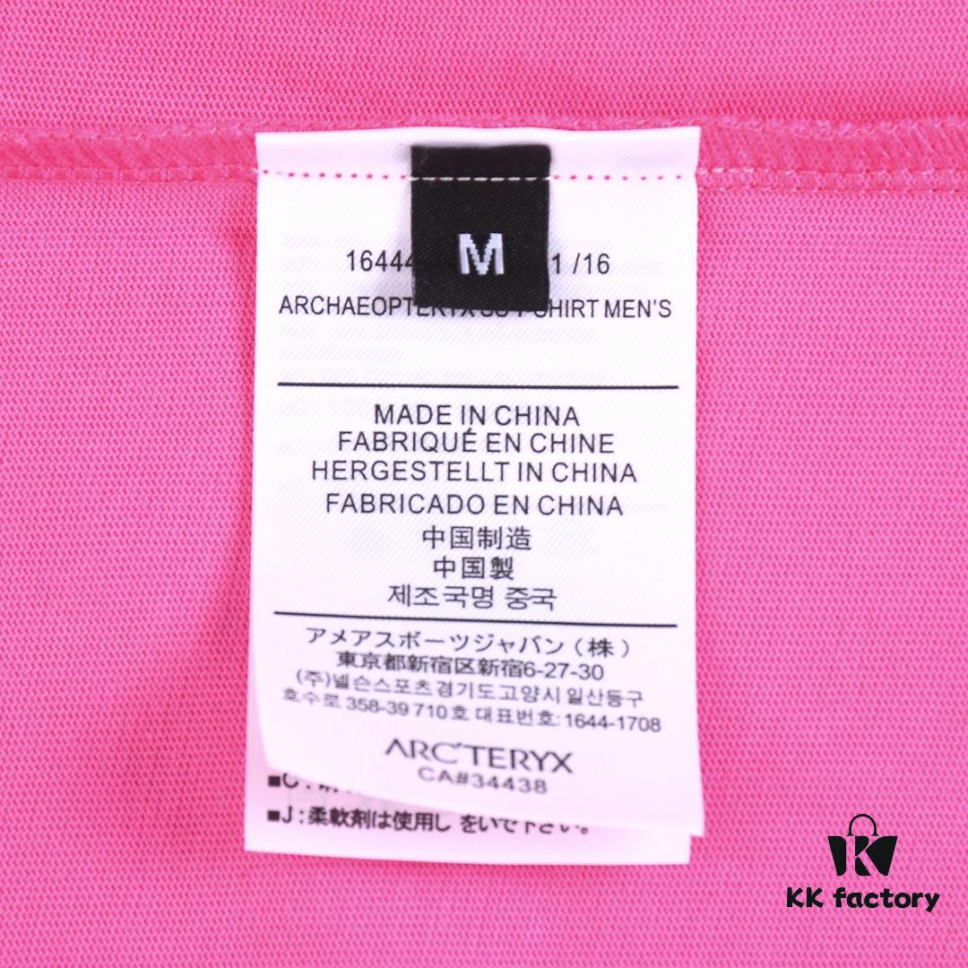 6931a16accd8ab3d7af95630 New Arrival ARC'TERYX Short Sleeve T-Shirt, Front Chest Graffiti Bird Dual Design, 32-Single Double High GSM Washed Cotton Fabric, Shrink-Resistant and Shape-Retaining, Classic Unisex Style