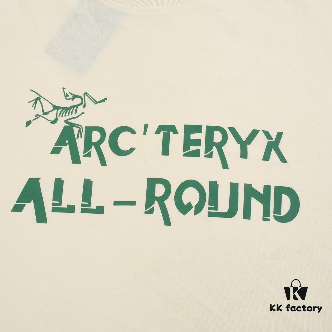 6931a16accd8ab3d7af9563b New Arrival ARC'TERYX Alpha Short-Sleeve T-Shirt, Graffiti Logo Design, 32-Single High-GSM Washed Cotton Fabric, Anti-Shrink and Non-Deformation with Dual-Stitching on Shoulders, Unisex Style