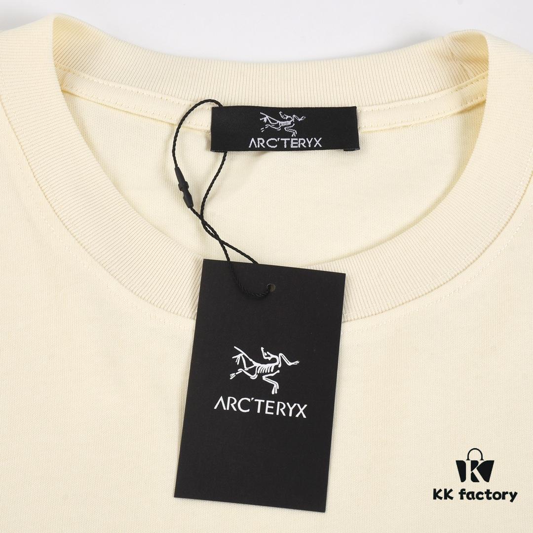 6931a16accd8ab3d7af9563c New Arrival ARC'TERYX Alpha Short-Sleeve T-Shirt, Graffiti Logo Design, 32-Single High-GSM Washed Cotton Fabric, Anti-Shrink and Non-Deformation with Dual-Stitching on Shoulders, Unisex Style
