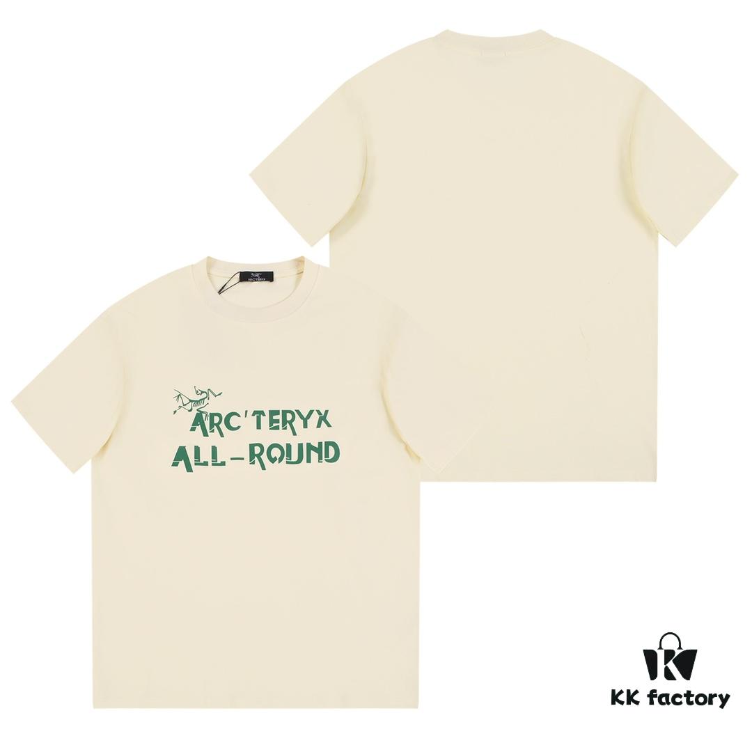 6931a16accd8ab3d7af9563d New Arrival ARC'TERYX Alpha Short-Sleeve T-Shirt, Graffiti Logo Design, 32-Single High-GSM Washed Cotton Fabric, Anti-Shrink and Non-Deformation with Dual-Stitching on Shoulders, Unisex Style