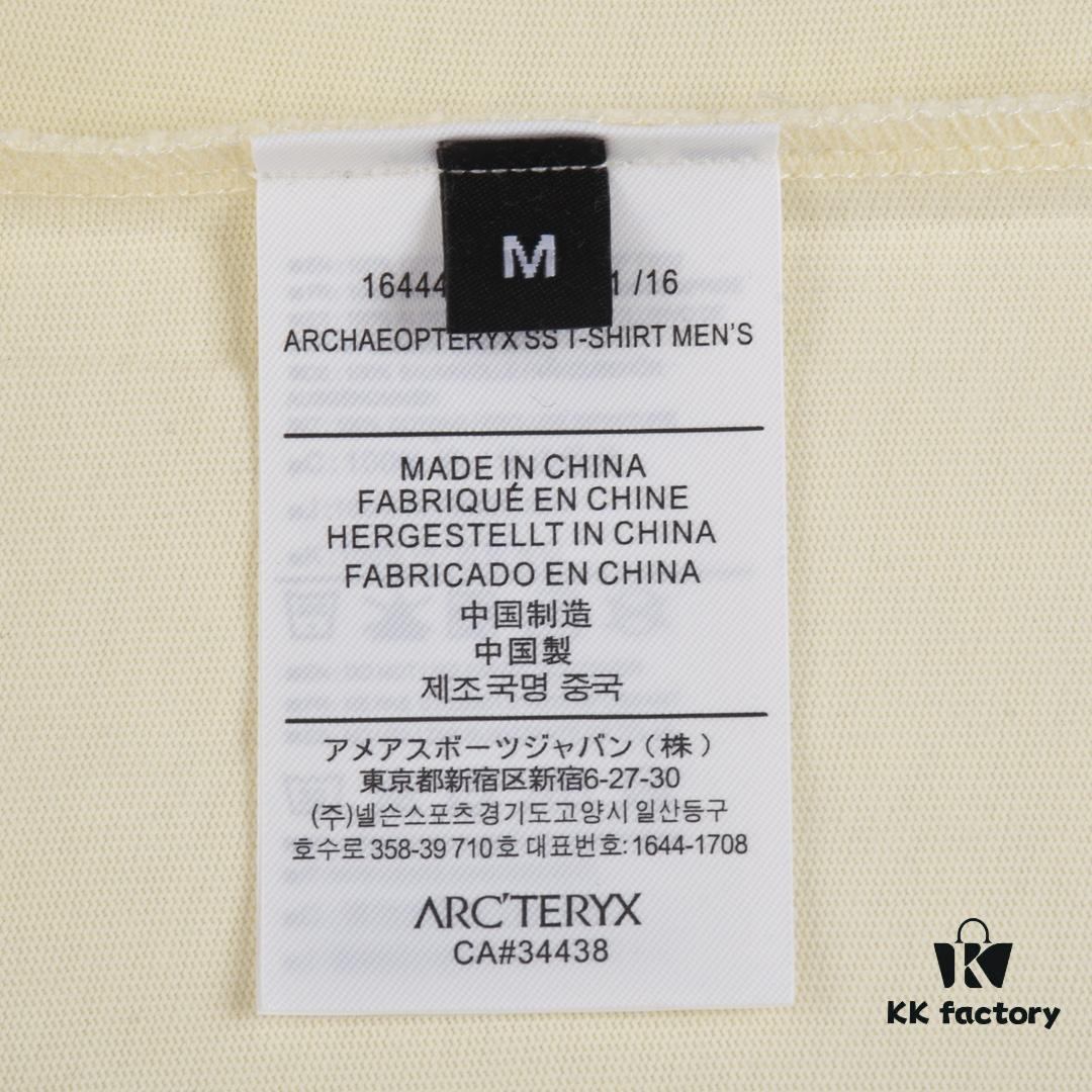 6931a16accd8ab3d7af95640 New Arrival ARC'TERYX Alpha Short-Sleeve T-Shirt, Graffiti Logo Design, 32-Single High-GSM Washed Cotton Fabric, Anti-Shrink and Non-Deformation with Dual-Stitching on Shoulders, Unisex Style