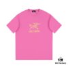 6931a16bccd8ab3d7af95649 New Arrival ARC'TERYX Alpha Short-Sleeve T-Shirt, Unisex Fashion Crew Neck Tee with Graffiti Bird Logo Print, Premium 32s Double High-GSM Washed Cotton Fabric, Anti-Shrink and Non-Deformation Design