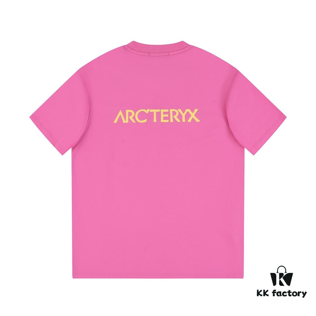 6931a16bccd8ab3d7af9564a New Arrival ARC'TERYX Alpha Short-Sleeve T-Shirt, Unisex Fashion Crew Neck Tee with Graffiti Bird Logo Print, Premium 32s Double High-GSM Washed Cotton Fabric, Anti-Shrink and Non-Deformation Design