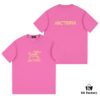 6931a16bccd8ab3d7af95650 New Arrival ARC'TERYX Alpha Short-Sleeve T-Shirt, Unisex Fashion Crew Neck Tee with Graffiti Bird Logo Print, Premium 32s Double High-GSM Washed Cotton Fabric, Anti-Shrink and Non-Deformation Design