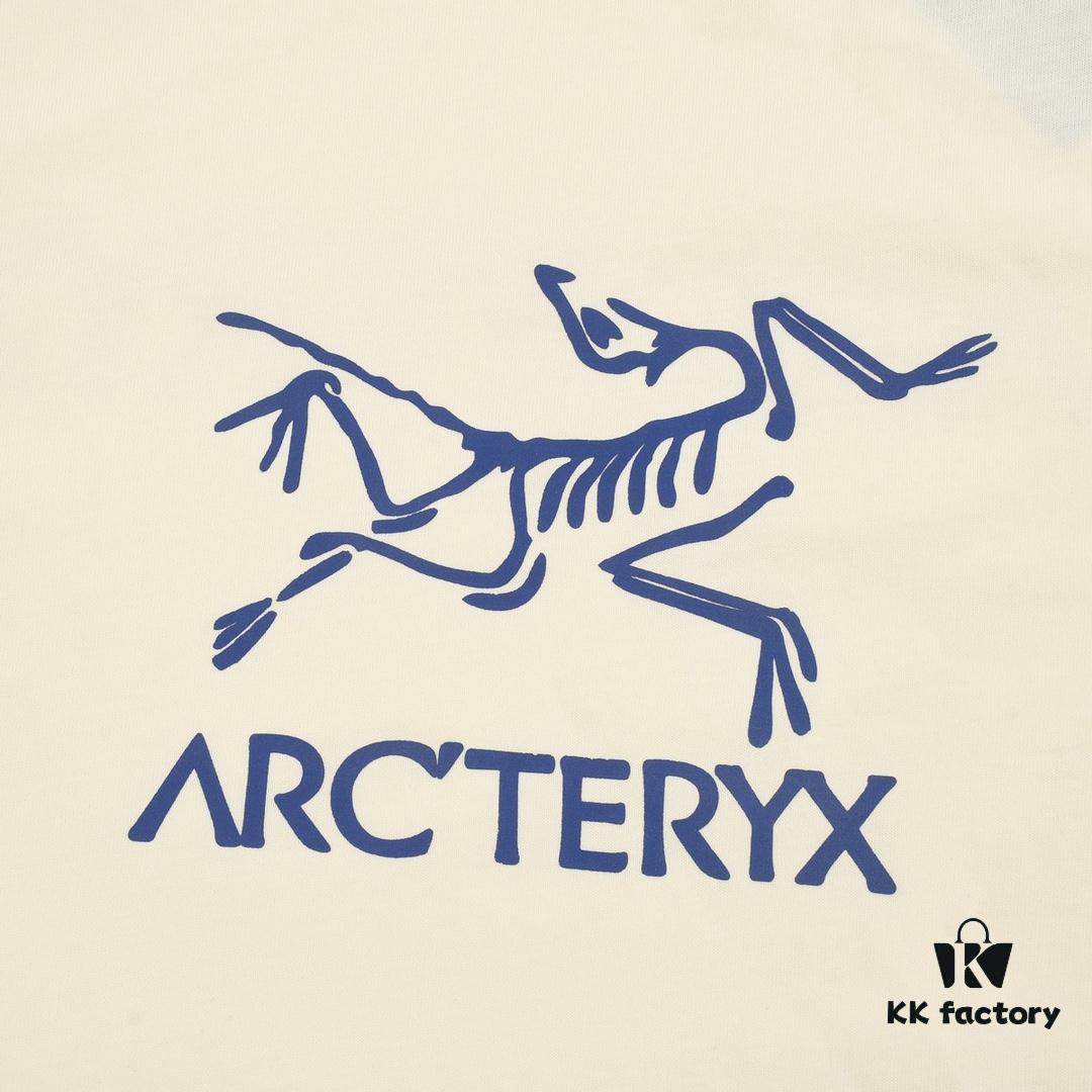 6931a16bccd8ab3d7af95653 New Arrival ARC'TERYX Arcteryx Short Sleeve T-Shirt, Front and Back Chest Logo with Crow Bird Dual Design, Trendy and Stylish, 32-Single High-Grammage Cotton Washed Fabric, Shoulder Zipper Chain Base Prevents Shrinking and Deformation, Classic Unisex Fit