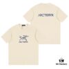 6931a16bccd8ab3d7af95656 New Arrival ARC'TERYX Arcteryx Short Sleeve T-Shirt, Front and Back Chest Logo with Crow Bird Dual Design, Trendy and Stylish, 32-Single High-Grammage Cotton Washed Fabric, Shoulder Zipper Chain Base Prevents Shrinking and Deformation, Classic Unisex Fit