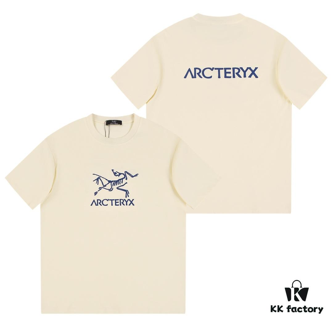 6931a16bccd8ab3d7af95656 New Arrival ARC'TERYX Arcteryx Short Sleeve T-Shirt, Front and Back Chest Logo with Crow Bird Dual Design, Trendy and Stylish, 32-Single High-Grammage Cotton Washed Fabric, Shoulder Zipper Chain Base Prevents Shrinking and Deformation, Classic Unisex Fit