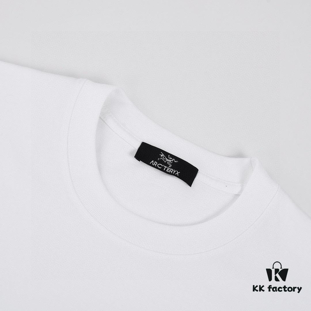6931a16cccd8ab3d7af9565d New Arrival ARC'TERYX Logo Graphic Short Sleeve T-Shirt, Premium 32-Single High-GSM Washed Cotton, Shrink-Resistant and Shape-Retaining with Dual Shoulder Zipper Design, Unisex Fashion Streetwear