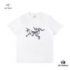6931a16eccd8ab3d7af95681 New Arrival ARC'TERYX Arcteryx Short Sleeve T-Shirt, Dual Bird Logo Design on Front, 32-Single High GSM Washed Cotton Fabric, Anti-Shrink and Non-Deformation with Twin Needle Stitching, Classic Unisex Style