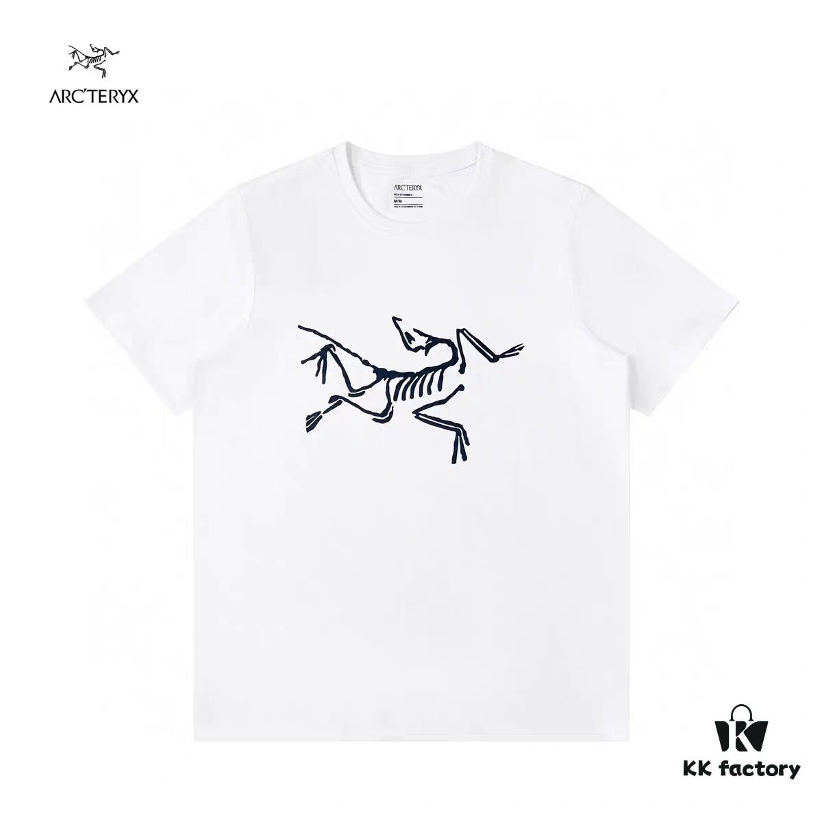 6931a16eccd8ab3d7af95681 New Arrival ARC'TERYX Arcteryx Short Sleeve T-Shirt, Dual Bird Logo Design on Front, 32-Single High GSM Washed Cotton Fabric, Anti-Shrink and Non-Deformation with Twin Needle Stitching, Classic Unisex Style