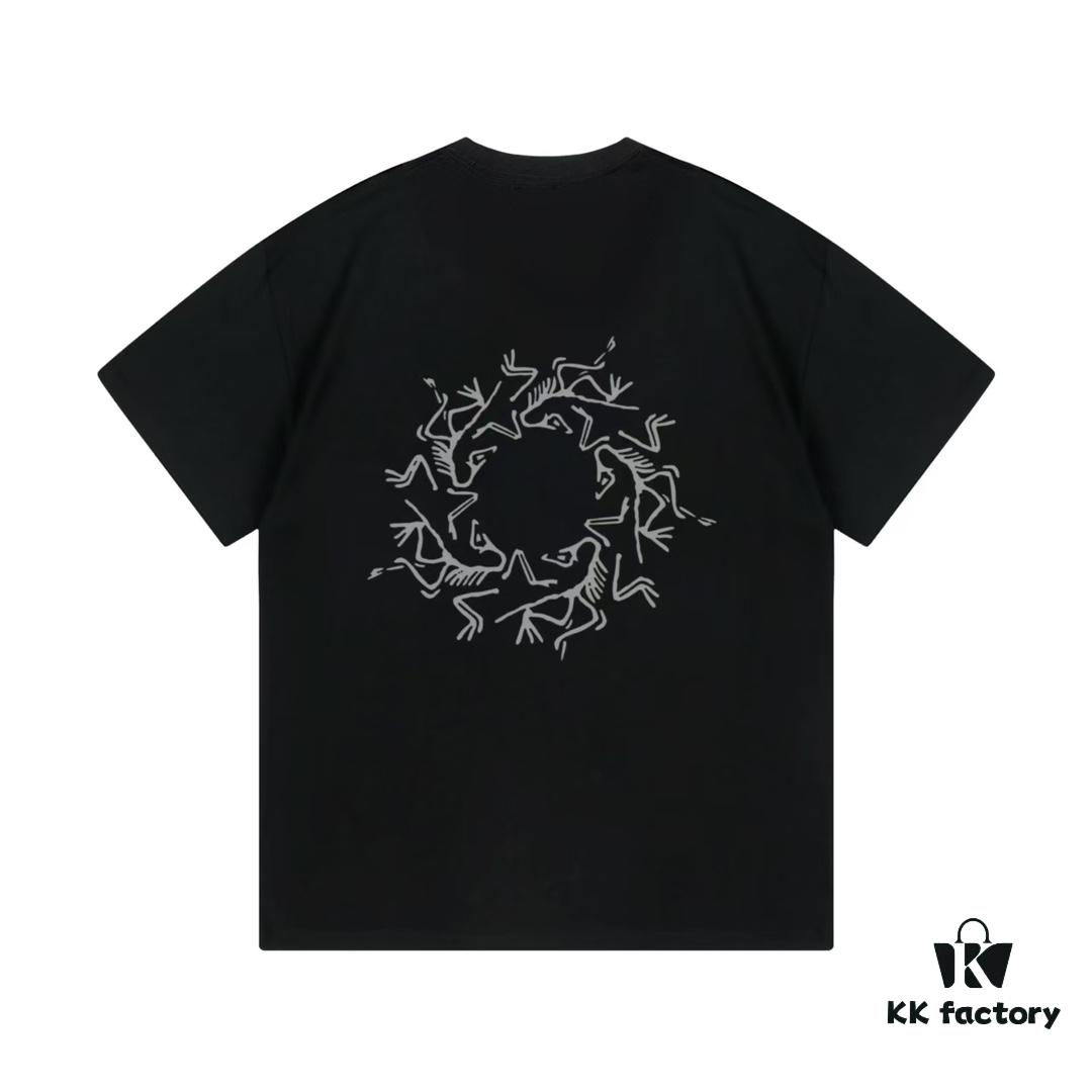 6931a16eccd8ab3d7af95692 ARC'TERYX 2025 Spring New Arrival Unisex Short Sleeve T-Shirt Custom 250g Double Weave Cotton Fabric Pre-washed No Deformation No Fading Back 3M Reflective Logo
