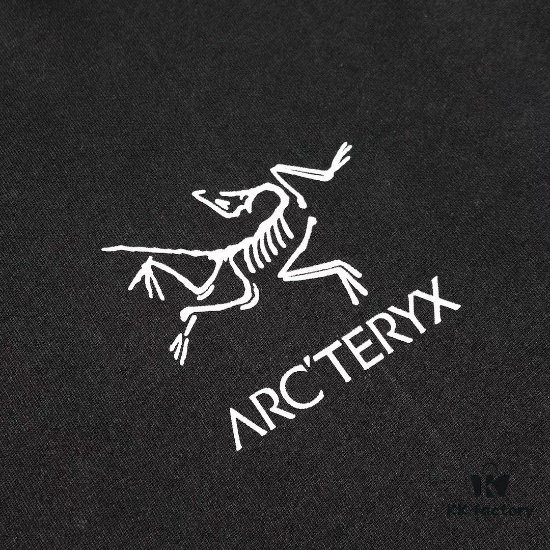 6931a16fccd8ab3d7af95694 ARC'TERYX 2025 Spring New Arrival Unisex Short Sleeve T-Shirt Custom 250g Double Weave Cotton Fabric Pre-washed No Deformation No Fading Back 3M Reflective Logo