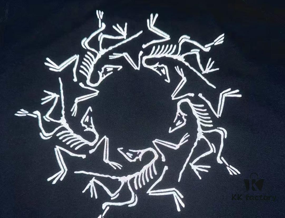 6931a16fccd8ab3d7af95695 ARC'TERYX 2025 Spring New Arrival Unisex Short Sleeve T-Shirt Custom 250g Double Weave Cotton Fabric Pre-washed No Deformation No Fading Back 3M Reflective Logo