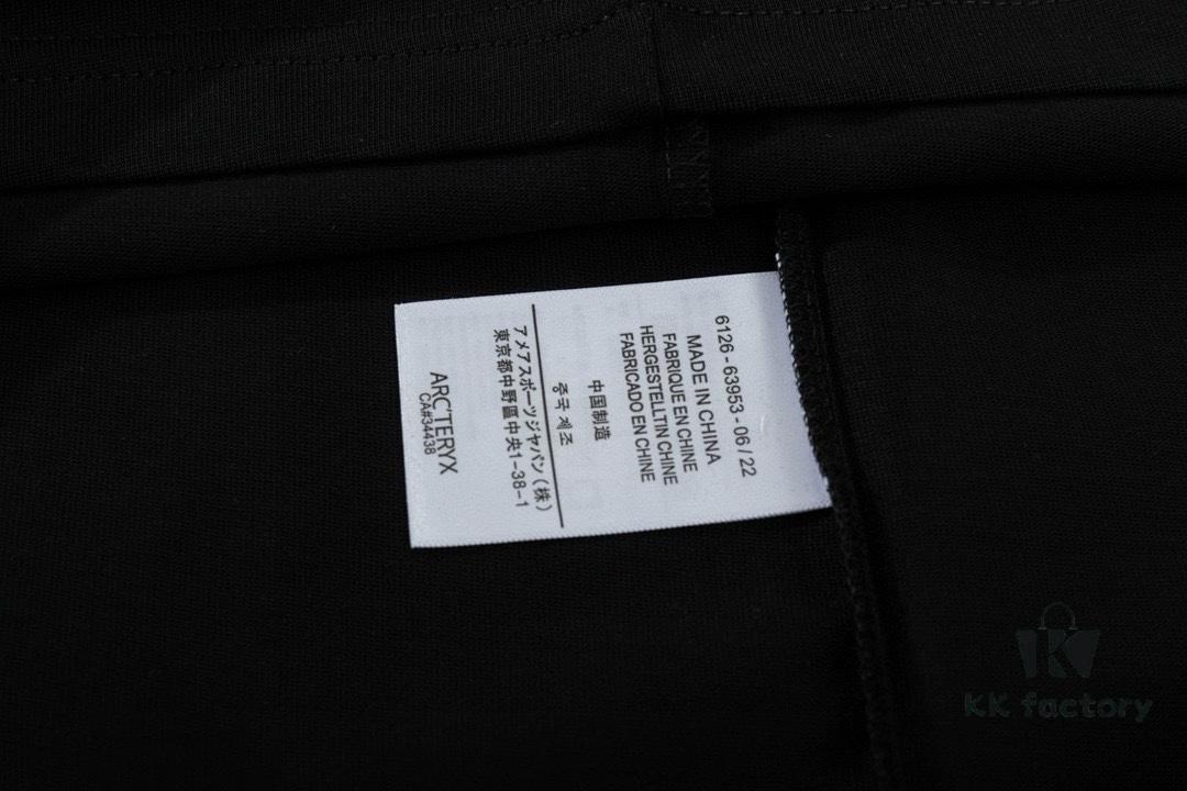 6931a16fccd8ab3d7af95698 ARC'TERYX 2025 Spring New Arrival Unisex Short Sleeve T-Shirt Custom 250g Double Weave Cotton Fabric Pre-washed No Deformation No Fading Back 3M Reflective Logo