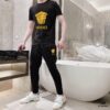 6931a170ccd8ab3d7af956b9 VERSACE Men's High-Quality Double-Mercerized Cotton Suit Set, Imported Premium Fabric, Fashion Trend Summer Collection 2025