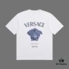 6931a172ccd8ab3d7af956de VERSACE 2025 Fall Spring/Summer Collection Medusa Logo Short Sleeve T-Shirt, Premium 270G 32-Count Double-Yarn Cotton Fabric, Distinct from Regular Prints, Relaxed Fit Unisex Design