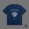 6931a173ccd8ab3d7af956e7 High-End Quality VERSACE 2025 Fall Spring/Summer Collection Medusa Logo Short-Sleeve T-Shirt, Premium 270G 32-Count Double-Yarn Cotton Fabric, Relaxed Unisex Fit