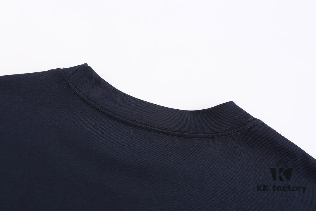 6931a173ccd8ab3d7af956ef High-End Quality VERSACE 2025 Fall Spring/Summer Collection Medusa Logo Short-Sleeve T-Shirt, Premium 270G 32-Count Double-Yarn Cotton Fabric, Relaxed Unisex Fit