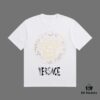 6931a174ccd8ab3d7af956f9 VERSACE 2025 Fall Spring/Summer Collection Medusa Logo Short Sleeve T-Shirt Premium Quality, Custom 270G 32-Count Double-Yarn Pure Cotton Fabric, Relaxed Fit Unisex Design