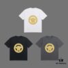 6931a179ccd8ab3d7af9575e VERSACE 2025 Fall Spring/Summer Collection Medusa Logo Short Sleeve T-Shirt, Premium Quality, Custom Woven 270G 32-Count Double-Yarn Pure Cotton Fabric, Relaxed Fit Unisex Design
