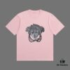6931a17accd8ab3d7af95780 VERSACE 2025 Fall Spring-Summer Collection Medusa Logo Short Sleeve T-Shirt, Premium 270G 32-Count Double-Yarn Pure Cotton Fabric, Distinct from Regular Prints, Relaxed Fit Unisex Design