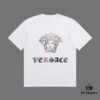 6931a17dccd8ab3d7af957ad VERSACE 2025 Fall Spring/Summer Collection Medusa Logo Short Sleeve T-Shirt Premium Quality, Distinctive from Regular Print, Made of Custom-Woven 270G 32-Ne Double-Yarn Pure Cotton Fabric, Relaxed Fit Unisex Design