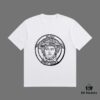 6931a181ccd8ab3d7af95810 VERSACE 2025 Fall Spring/Summer Collection Medusa Logo Short Sleeve T-Shirt Premium Quality, Custom 270G 32-Count Double-Yarn Pure Cotton Fabric, Relaxed Fit Unisex Design