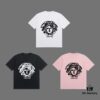 6931a182ccd8ab3d7af95824 VERSACE 2025 Fall Spring/Summer Collection Medusa Logo Short-Sleeve T-Shirt, Premium Quality, Distinct from Regular Prints, Woven 270G 32-Count Double-Yarn Pure Cotton Fabric, Loose Fit Unisex Design