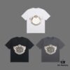 6931a183ccd8ab3d7af95836 High-End Quality VERSACE 2025 Fall Spring Collection Medusa Logo Short Sleeve T-Shirt, Premium 270G 32-Count Double-Yarn Cotton Fabric, Distinct from Regular Prints, Relaxed Fit Unisex Design