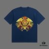 6931a186ccd8ab3d7af95873 VERSACE 2025 Fall Spring/Summer Collection Medusa Logo Short Sleeve T-Shirt Premium Quality, Distinct from Regular Prints, Woven 270G 32-Count Double-Yarn Pure Cotton Fabric, Loose Fit Unisex Design