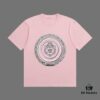 6931a18accd8ab3d7af958bb VERSACE 2025 Fall Spring/Summer Collection Metallic Medusa Logo Short-Sleeve T-Shirt, Distinct from Regular Print, Crafted in Premium 270G 32-Count Double-Yarn Pure Cotton Fabric, Relaxed Fit Unisex Design