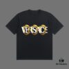 6931a18dccd8ab3d7af95903 VERSACE 2025 Fall Spring/Summer Collection Logo Ring Short Sleeve T-Shirt, Premium 270G 32-Count Double-Yarn Pure Cotton Fabric, Distinct from Regular Print, Relaxed Fit Unisex Design