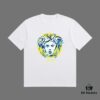 6931a18eccd8ab3d7af9590c High-End Quality VERSACE 2025 Fall Spring/Summer Collection Colorful Medusa Head Short-Sleeve T-Shirt, Premium Custom-Woven 270G 32-Count Double-Yarn Pure Cotton Fabric, Distinct from Ordinary Prints, Loose Fit Unisex Design