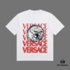 6931a18fccd8ab3d7af95927 VERSACE 2025 Fall Spring/Summer Collection Medusa Logo Short Sleeve T-Shirt, Premium Quality, Custom Woven 270G 32-Count Double-Yarn Pure Cotton Fabric, Relaxed Fit Unisex Design