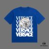 6931a190ccd8ab3d7af95930 VERSACE 2025 Fall Spring/Summer Collection Medusa Logo Short Sleeve T-Shirt, Premium Quality, Custom Woven 270G 32-Count Double-Yarn Pure Cotton Fabric, Distinct from Ordinary Prints, Relaxed Unisex Fit