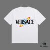 6931a191ccd8ab3d7af95954 VERSACE 2025 Fall Spring-Summer Collection Cosmic Planet Short Sleeve T-Shirt, Premium 270G 32'S Double-Yarn Pure Cotton Fabric, Distinct from Regular Prints, Relaxed Unisex Fit