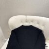 6931a192ccd8ab3d7af95964 Celine Triumph Knit Long-Sleeve Sweater, Spring 2025 Collection, Embroidered Logo, Premium Yarn Wool Blend, Classic Short-Length Cut, Timeless and Flattering Fit