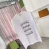Celine 2025 Summer New Arrival Personalized Letter Logo Print Custom Fabric 300g Short Sleeve T-Shirt Unisex