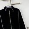 6931a194ccd8ab3d7af9598a New Celine 2022 Spring and Autumn Black Velvet Jacket