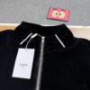 6931a194ccd8ab3d7af9598c New Celine 2022 Spring and Autumn Black Velvet Jacket