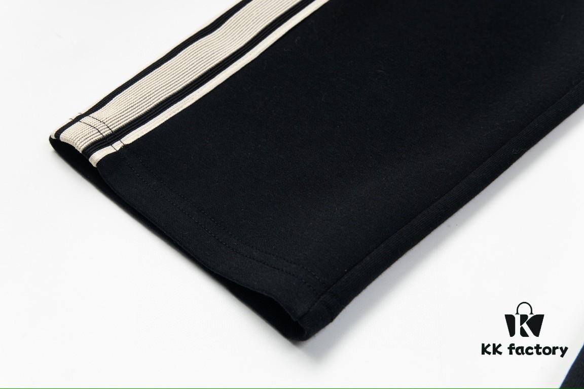 6931a195ccd8ab3d7af959a5 Celine New Embroidered Letter Woven Straight Sweatpants Casual Unisex Long Pants