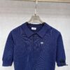 CELINE Arc de Triomphe Embroidered Polo Shirt
