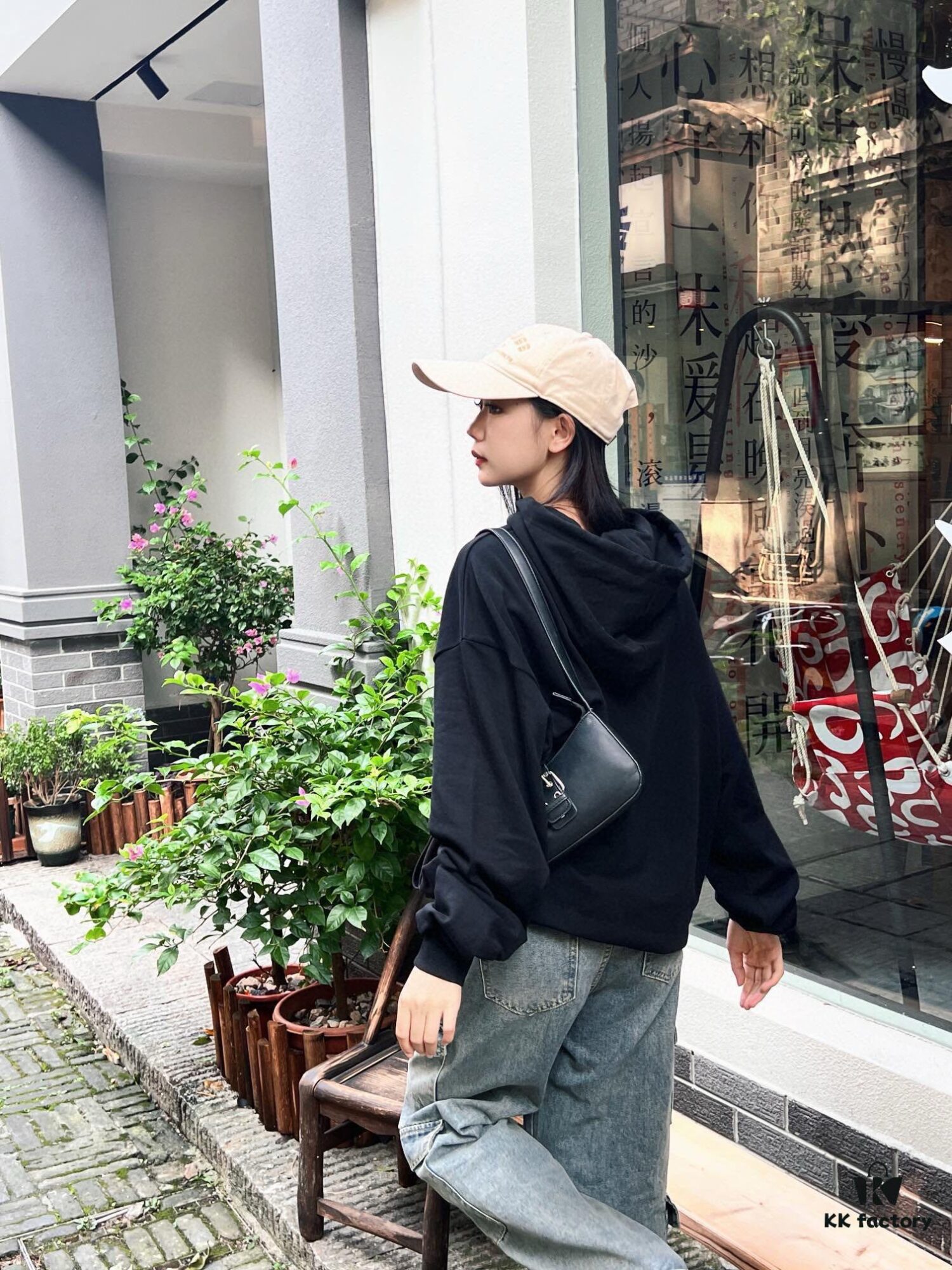 6931a199ccd8ab3d7af959eb CELINE Triumph Arch Knit Hoodie - Classic Letter Design, Heavyweight 400g Fabric, Imported Matte Black Print