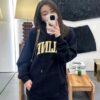 Celine Cracked Print Hoodie
